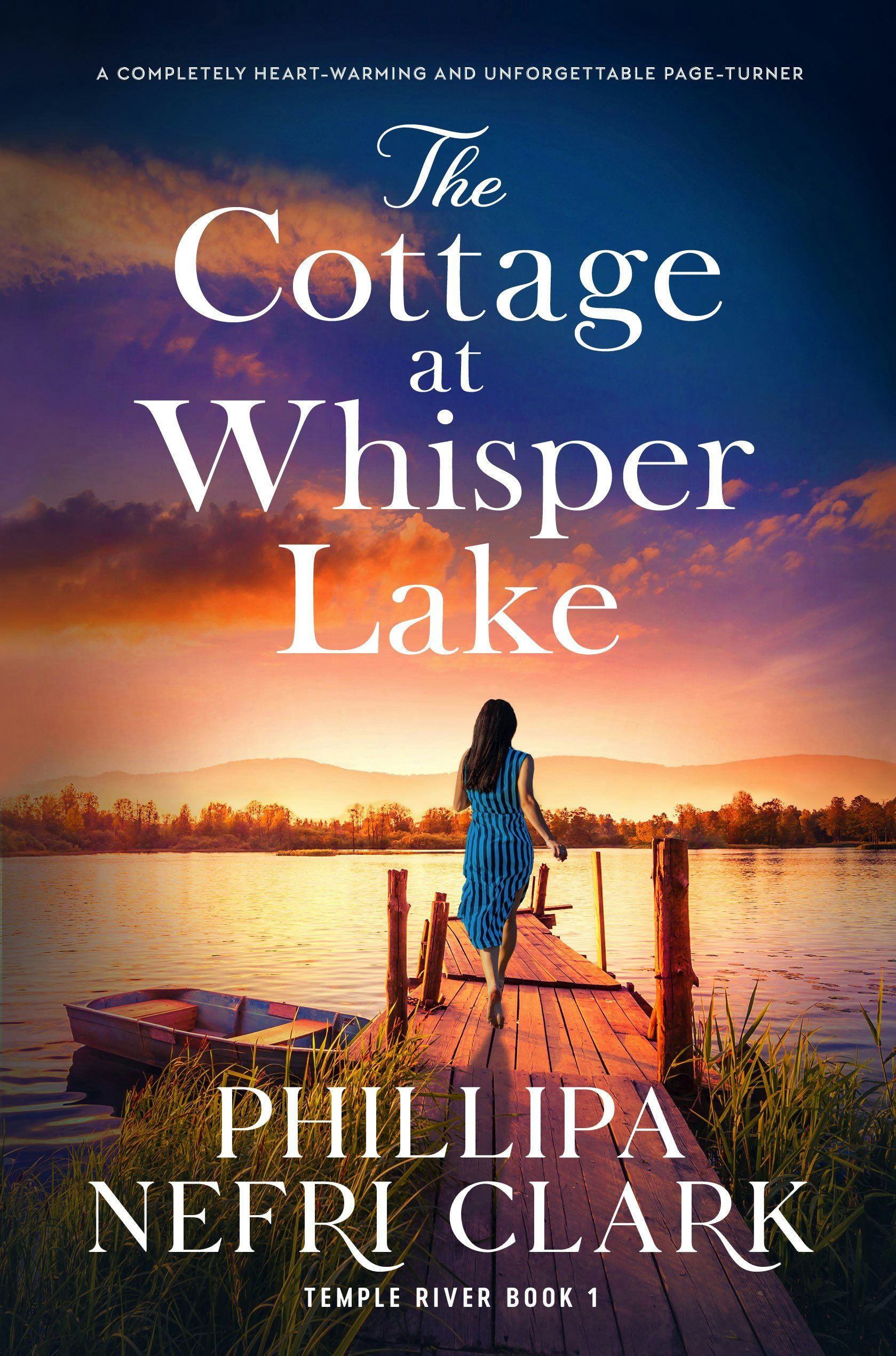 Book cover image for The Cottage at Whisper Lake ISBN: 9781805080879
